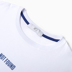 Футболка мужская MIST Not found, р. 46, белый - фото 807021033