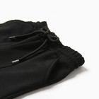 Брюки для мальчика, цвет чёрный, рост 92 см - фото 23399740