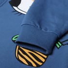 Комплект (свитшот/брюки) для мальчика, цвет синий, рост 80 см - фото 23399769