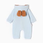 Комбинезон для мальчика, цвет голубой, рост 80 см - фото 23399816