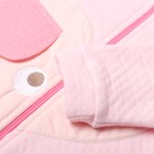 Комбинезон для девочки, цвет розовый, рост 74 см - фото 23399824