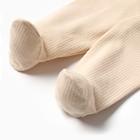 Ползунки детские, цвет бежевый, рост 68 см - фото 23399972