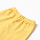 Ползунки детские, цвет жёлтый, рост 62 см - Фото 2