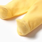 Ползунки детские, цвет жёлтый, рост 74 см - фото 23399989