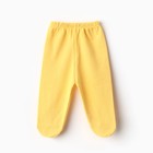 Ползунки детские, цвет жёлтый, рост 74 см - фото 23399990