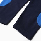 Комплект детский (лонгслив/брюки), цвет тёмно-синий, рост 68 см - Фото 7