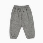 Комплект для мальчика, цвет серый, рост 74 см - фото 23400254