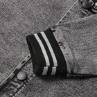 Джинсовка для мальчика, цвет тёмно-серый, рост 110 см 10099794