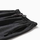 Брюки для мальчика, цвет тёмно-серый, рост 128 см - фото 23400321