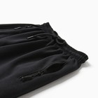 Брюки для мальчика, цвет чёрный, рост 134 см - фото 23400341