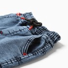 Джинсы для мальчика утепленные, цвет светло/синий, рост 98 см - фото 23417290