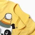 Комплект детский, цвет жёлтый, рост 56-62 см - фото 23428613