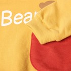 Комплект детский (толстовка/брюки), цвет жёлтый, рост 68 см - фото 23417326