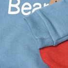 Комплект детский (толстовка/брюки), цвет голубой, рост 68 см - фото 23417350