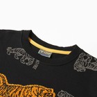 Свитшот для мальчика, цвет чёрный, рост 110 см - фото 24344456