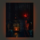 Картина световая "Трамвай" 40*50 см - фото 23322848
