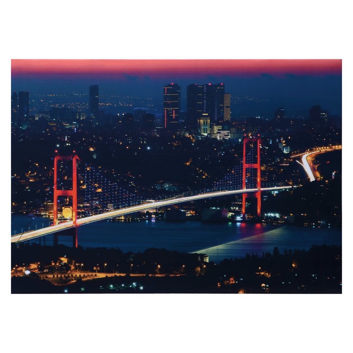 Картина световая &quot;Светящийся мост&quot; 50*70 см