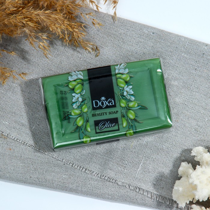 Мыло туалетное Doxa Beauty Soap Olive, 150 г - Фото 1