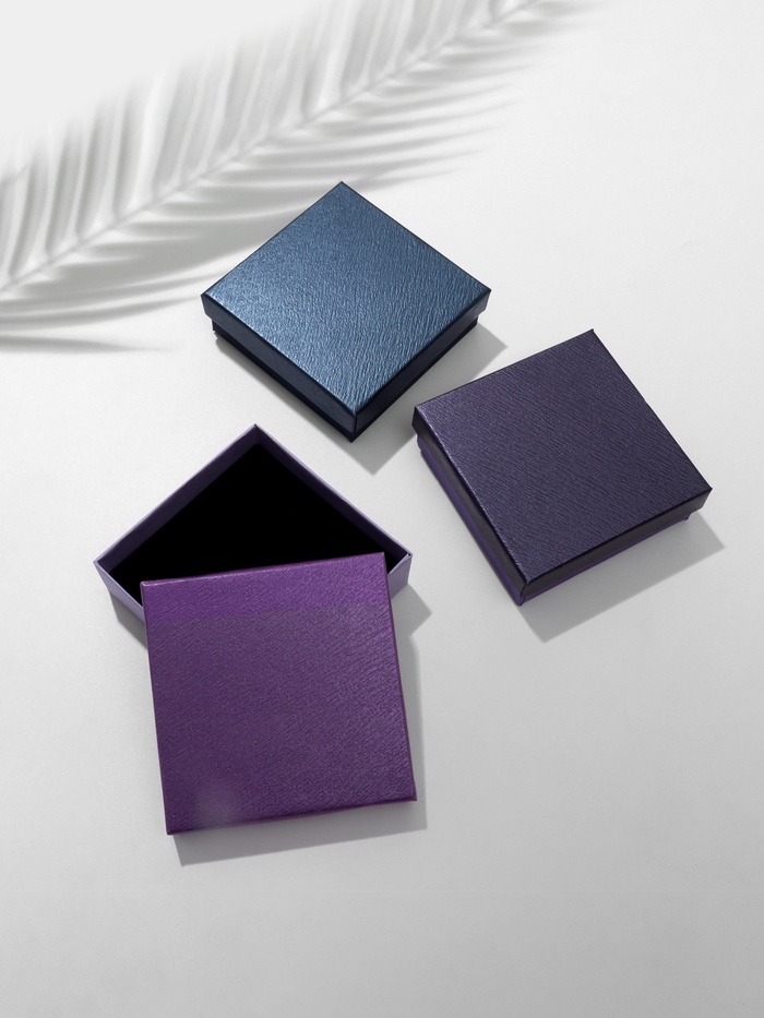 Коробочка подарочная под набор «Дождь», 9×9×3 см, (полезная часть 8.5×8.5 см), МИКС