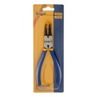 Съемник внутренних стопорных колец ТУНДРА, изогнутые губки на сжим, 170 мм - Фото 5