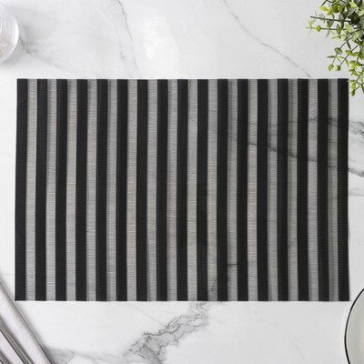 Салфетки сервировочные на стол Magistro, 4 шт., 30×45 см, чёрные