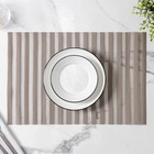 Салфетки сервировочные на стол на стол Magistro, 4 шт., 30×45 см, коричневые - Фото 2