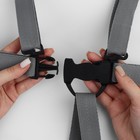 Фастекс 22, 25, 27 мм, пятерной, нагрузка до 35 кг, чёрный - Фото 5