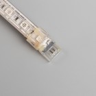 Светодиодная лента 220В, SMD5050, 5 м, IP65, 60 LED, 11 Вт/м, 16-18 Лм/1 LED, AC, КРАСНЫЙ - Фото 4