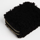 Кошелёк на молнии, чёрный - Фото 2