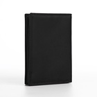 Портмоне мужское, без застёжки, 3 в 1, автодокументы, паспорт, чёрное - Фото 7