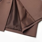 Пиджак женский с накидкой MINAKU: Casual Collection  цвет коричневый, р-р 42 - Фото 9