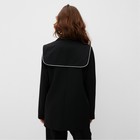 Пиджак женский с накидкой MINAKU: Casual Collection  цвет черный, р-р 42 - Фото 4