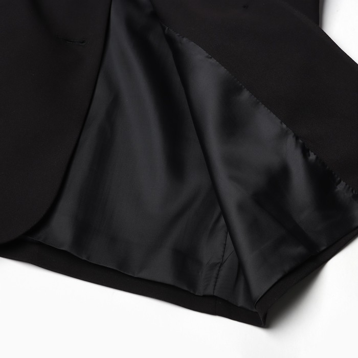 Пиджак женский с накидкой MINAKU: Casual Collection  цвет черный, р-р 42