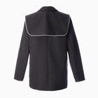 Пиджак женский с накидкой MINAKU: Casual Collection  цвет черный, р-р 42 - Фото 10