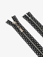 Молния металлическая, №3, неразъёмная, замок автомат, 60 см, чёрная - Фото 3