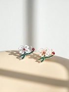 Брошь «Цветок» с двумя листьями, МИКС (комплект 12 шт) - фото 50201853