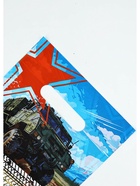 Пакет подарочный «23 февраля», полиэтиленовый с вырубной ручкой, 20×30 см, 30 мкм - Фото 2