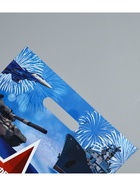 Пакет подарочный «23 февраля», полиэтиленовый с вырубной ручкой, 30×40 см, 50 мкм - Фото 2