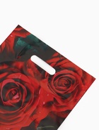 Пакет «Алые розы», полиэтиленовый с вырубной ручкой, 30×40 см, 50 мкм - Фото 2