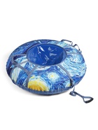 Тюбинг-ватрушка Winter Star «Звёздная ночь», диаметр чехла 120 см - Фото 5