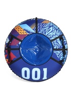 Тюбинг-ватрушка Winter Star «Абстракция», диаметр чехла 120 см - Фото 2