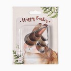 Кухонный набор «Этель. Пасхальный кролик»: полотенце 40×73 см, саржа 190 г/м², формочки для печенья - Фото 5