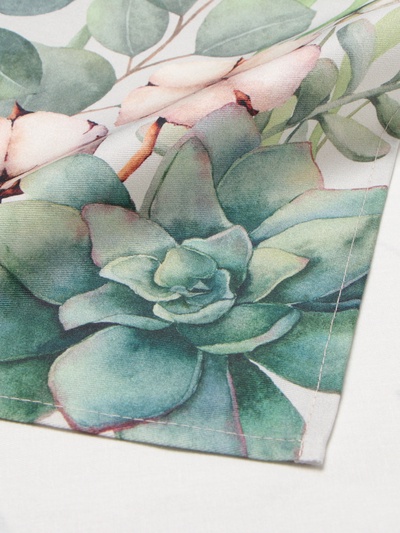 Кухонный набор «Этель» Eucalyptus: полотенце 40×73 см, саржа 190 г/м², формочки для печенья