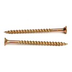 Саморез по дереву 3.8х64 мм, крупная резьба, желтый цинк, в упаковке 15 кг - фото 23323765