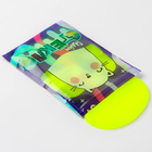 Слайм «Стекло» жёлтый неон, в Дой-паке, 90 г - фото 25567166