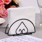 Салфетки бумажные Plushe Standart, 1 слой, 24×24 см, 100 шт., белые - Фото 3