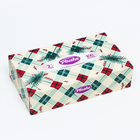 Салфетки бумажные в коробке Plushe, 2 слоя, 100 листов - Фото 11