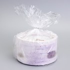 Свеча «Цилиндр» в подсвечнике из гипса, 11,5х11,5х6,5 см, мрамор с фиолетовым - Фото 4