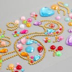 Декоративные украшения из страз " Фламинго и сердечки" - фото 23417912