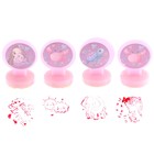 УЦЕНКА Печать цветная «Русалочка», набор 4 шт., штемпельная подушка - Фото 2